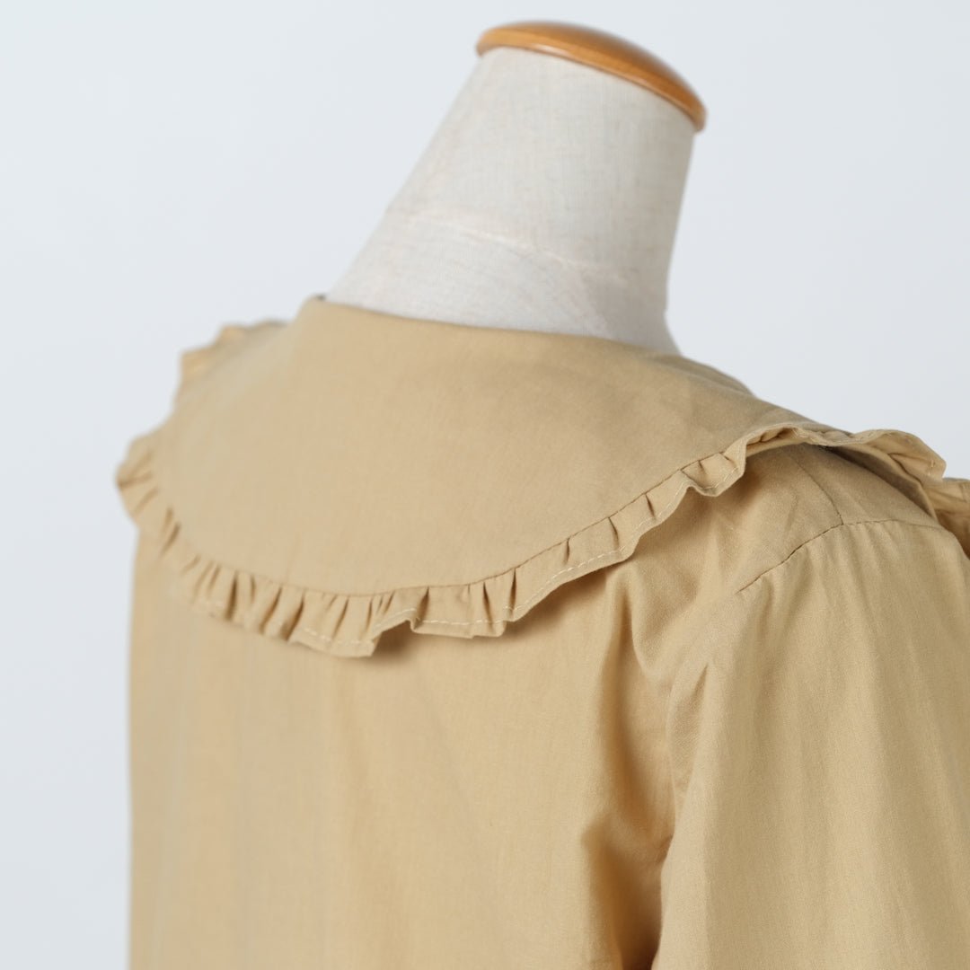 襟花刺しゅうブラウス - to blossom (8200247312516)