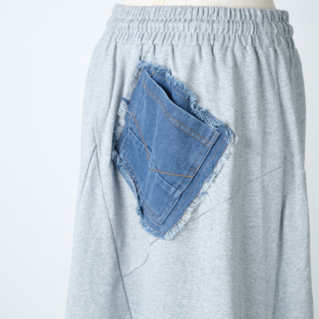 切替デニムスカート - to blossom (8198991544452)