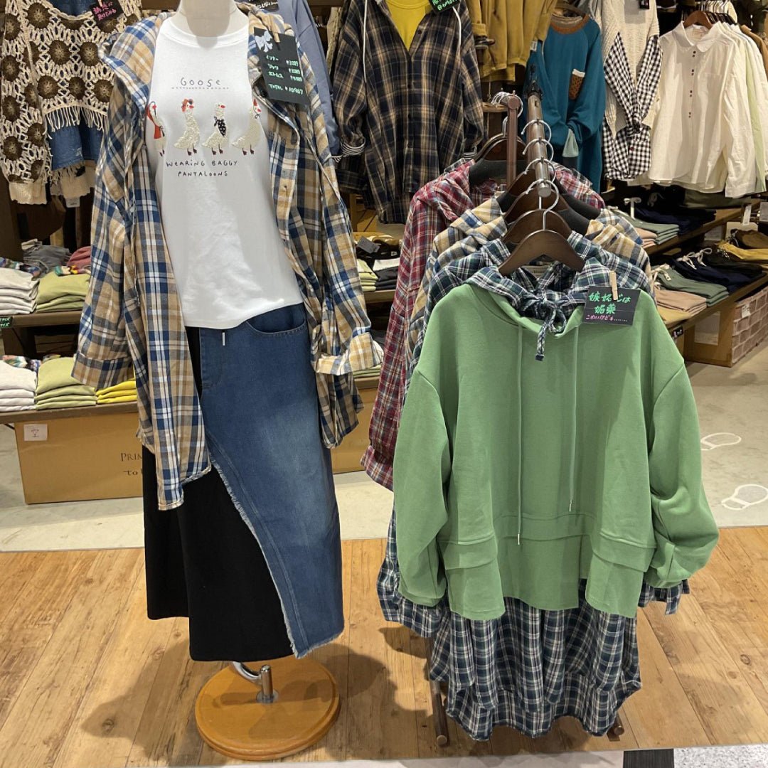 切替デニムスカート - to blossom (8198991544452)