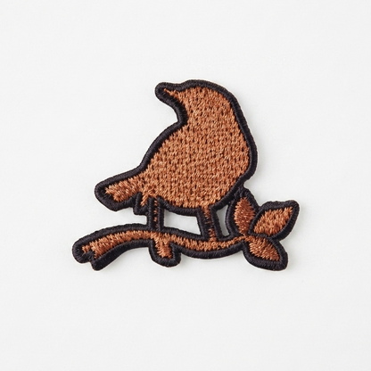 アニマル刺繍ワッペン