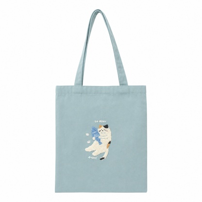 ねこねこもこもこトートバッグ