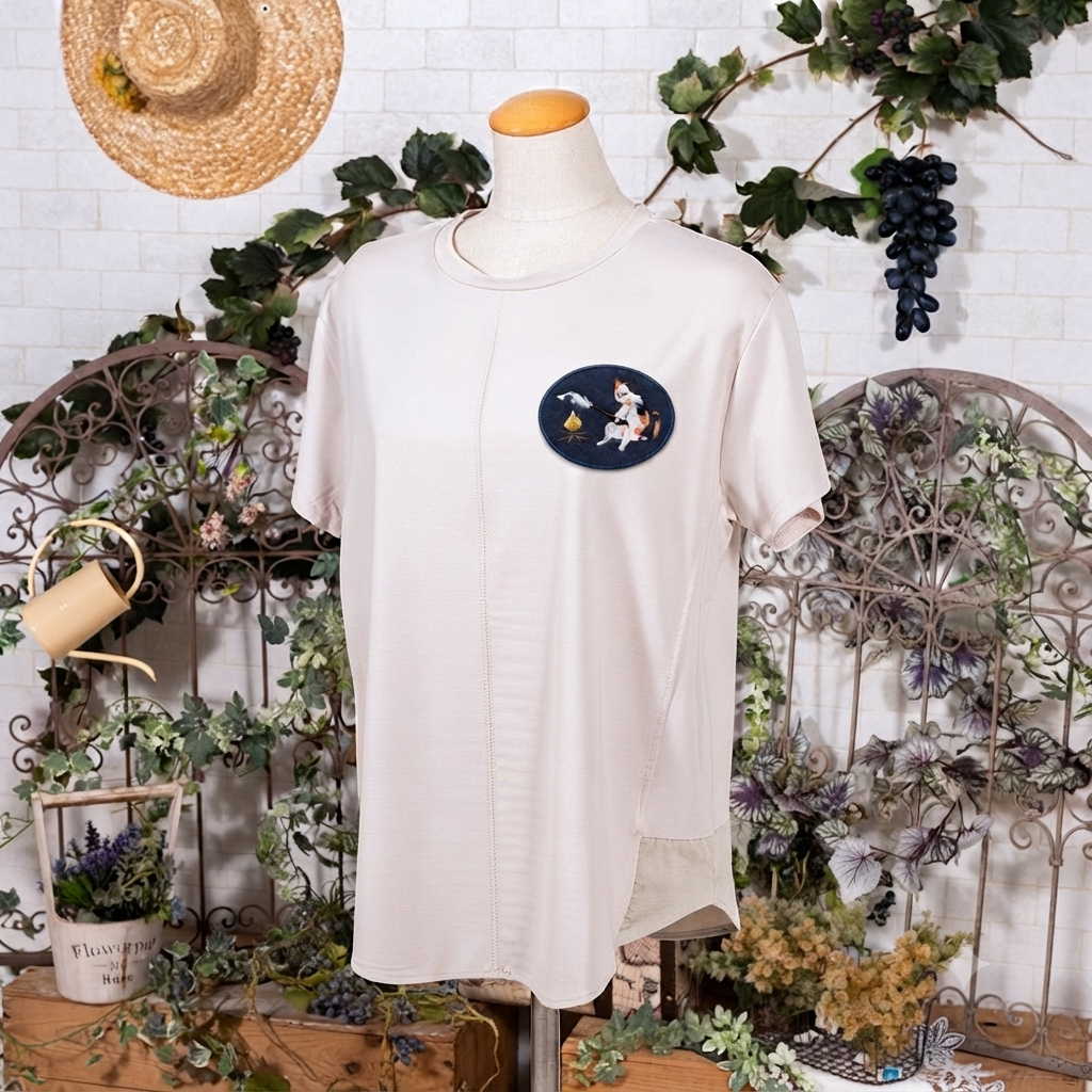 アニマル刺繍ワッペン