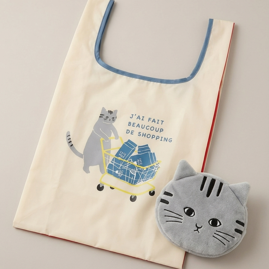 ねこねこトートINポーチ