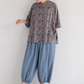 半袖ネコ柄シャツ