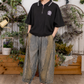 時計職人のバルーンデニムパンツ