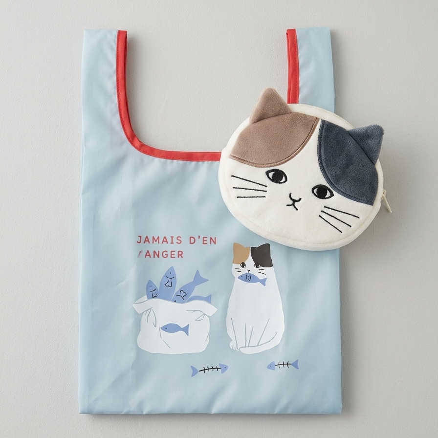 ねこねこトートINポーチ