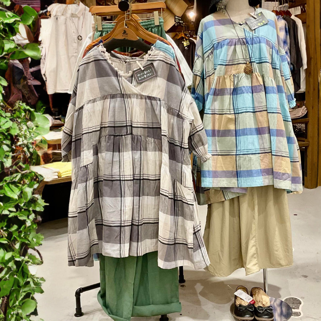 ドビーチェックチュニック (10005776957572)