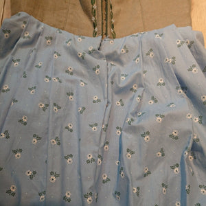 【ヴィンテージ】小花柄刺繡のコルセットジャンバースカート - to blossom (4814586904708)