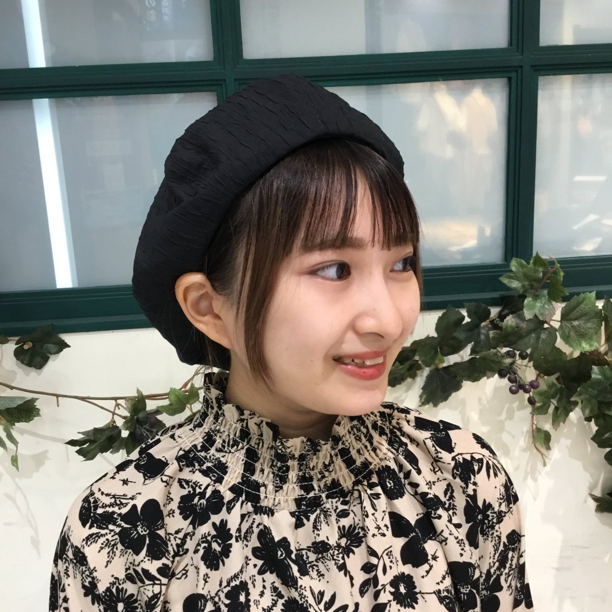 オトナ女子のしわ加工ベレー帽 - to blossom (7152206971012)