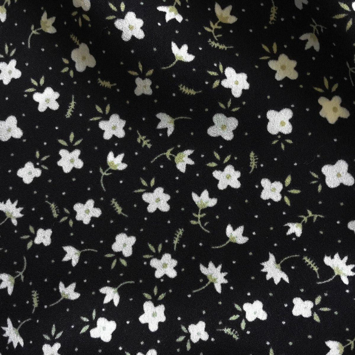 襟袖レースの小花柄ワンピース - to blossom (7221543305348)